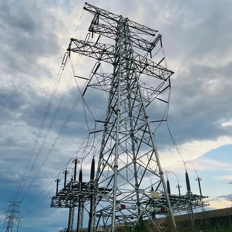 220kV 송전선 앵글 철탑
